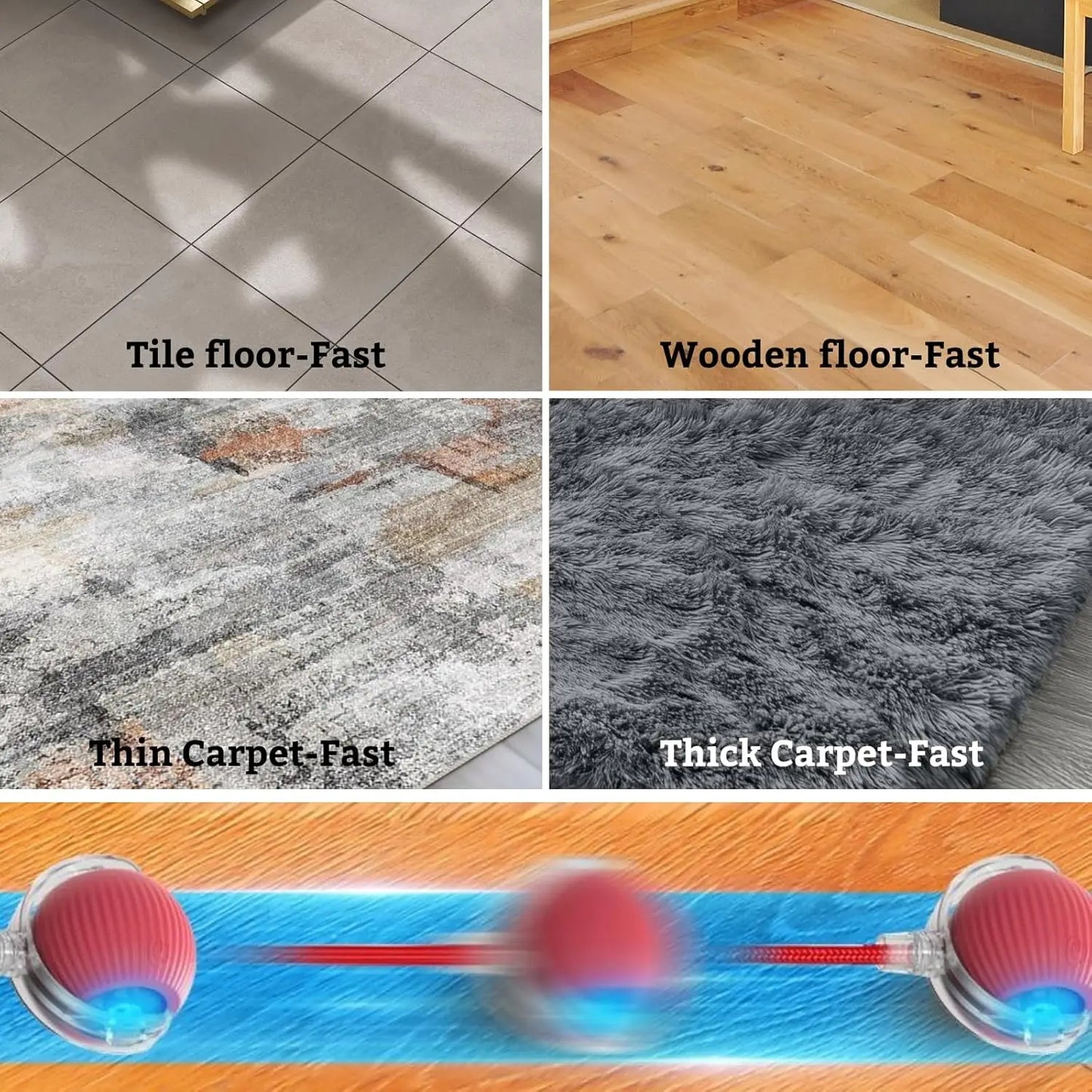 Pelota Automática Recargable